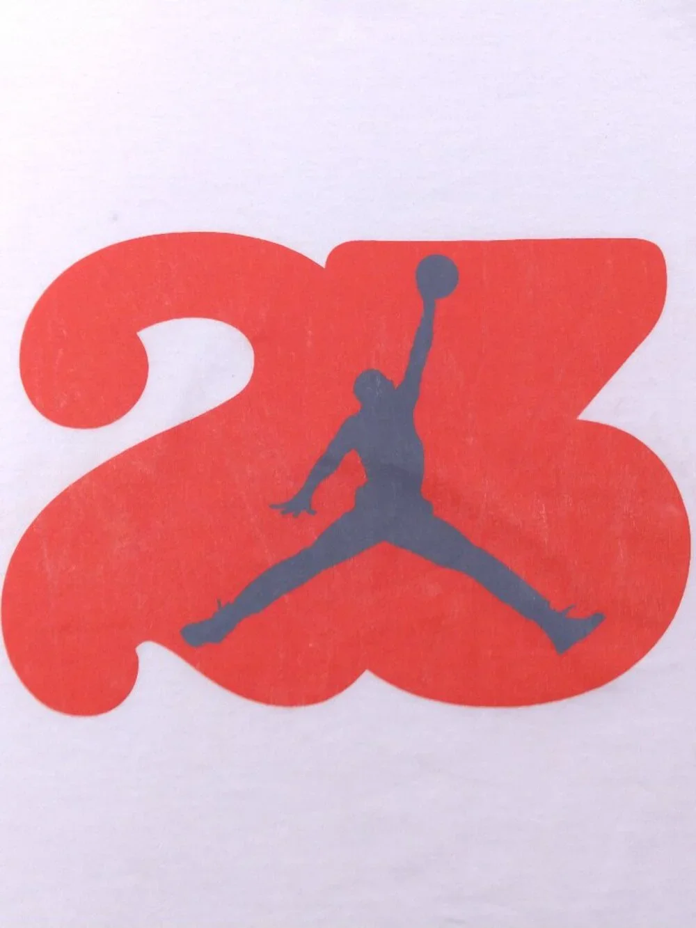 AIR JORDAN T Shirt XXL 23 JUMPMAN Graphic Tee 2XL White ORANGE Grey RETRO Nike